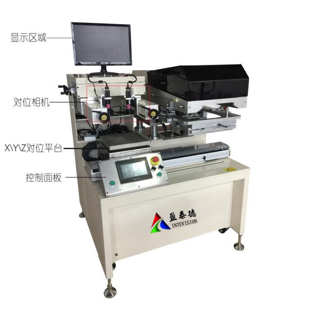 CCD視覺對(duì)位系統(tǒng)+絲印機(jī)=CCD自動(dòng)對(duì)位網(wǎng)刷絲印插圖 CCD視覺對(duì)位系統(tǒng)+絲印機(jī)=CCD自動(dòng)對(duì)位網(wǎng)刷絲印-機(jī)器視覺_視覺檢測設(shè)備_3D視覺_缺陷檢測