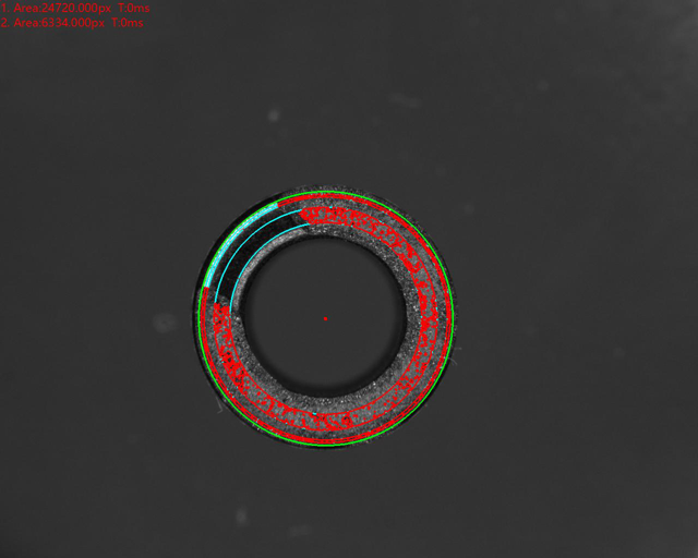 圓柱磁表面外觀瑕疵缺陷機(jī)器視覺(jué)檢測(cè)案例插圖5 圓柱磁表面外觀瑕疵缺陷機(jī)器視覺(jué)檢測(cè)案例-機(jī)器視覺(jué)_視覺(jué)檢測(cè)設(shè)備_3D視覺(jué)_缺陷檢測(cè)