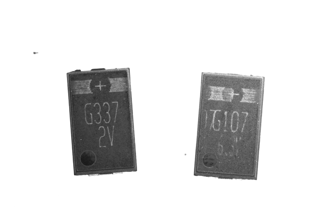 元器件表面印刷標(biāo)識不全 電子元器件產(chǎn)品視覺檢測系統(tǒng)設(shè)備-機(jī)器視覺_視覺檢測設(shè)備_3D視覺_缺陷檢測