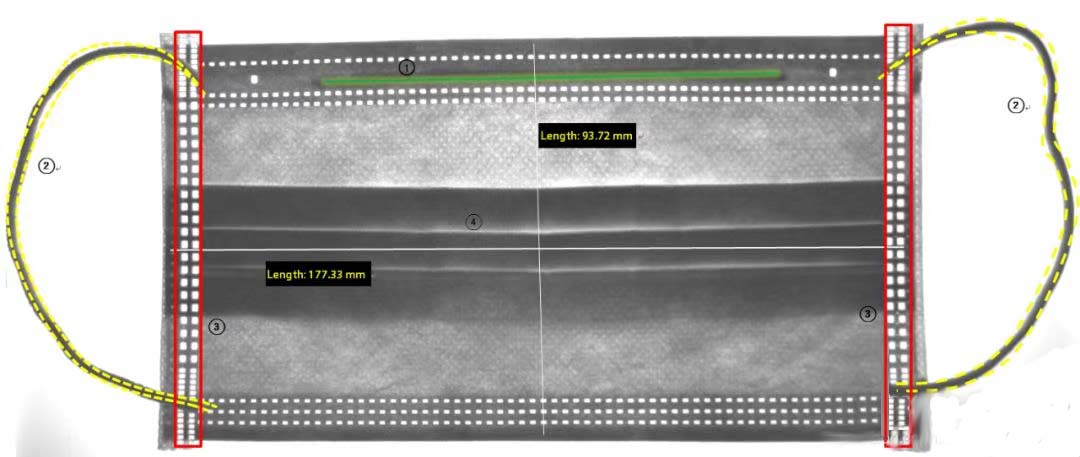 口罩自動(dòng)檢測(cè)(口罩表面臟污缺陷視覺(jué)檢測(cè))插圖1 口罩自動(dòng)檢測(cè)(口罩表面臟污缺陷視覺(jué)檢測(cè))-機(jī)器視覺(jué)_視覺(jué)檢測(cè)設(shè)備_3D視覺(jué)_缺陷檢測(cè)