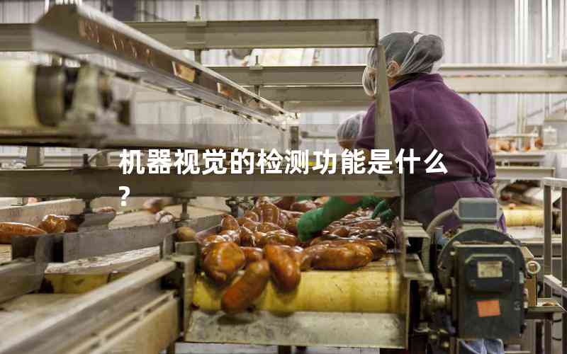 機(jī)器視覺的檢測(cè)功能是什么? 機(jī)器視覺的檢測(cè)功能是什么?