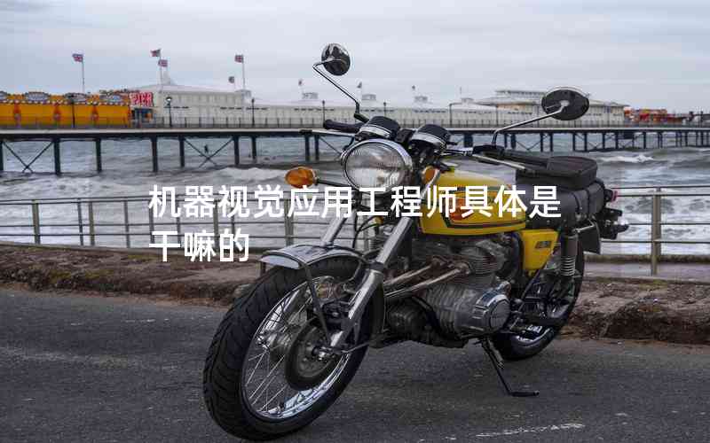 機(jī)器視覺(jué)應(yīng)用工程師具體是干嘛的 機(jī)器視覺(jué)應(yīng)用工程師具體是干嘛的