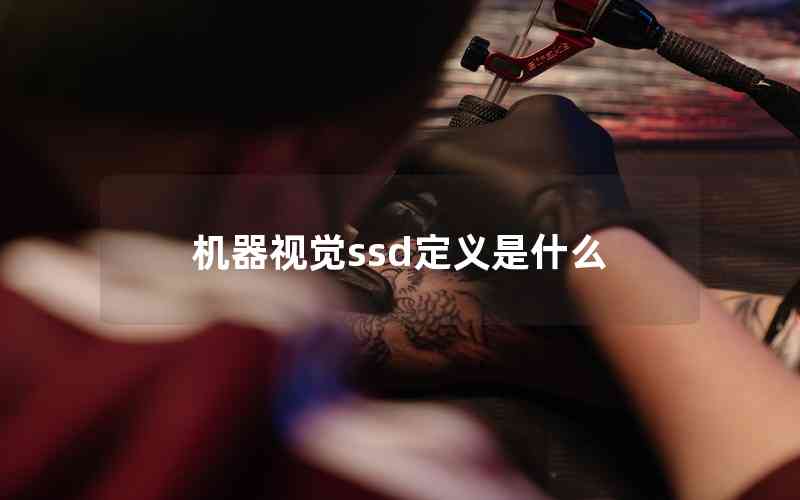 機器視覺ssd定義是什么 機器視覺ssd定義是什么