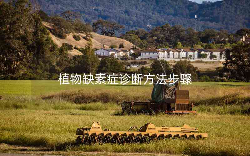 植物缺素癥診斷方法步驟 植物缺素癥診斷方法步驟