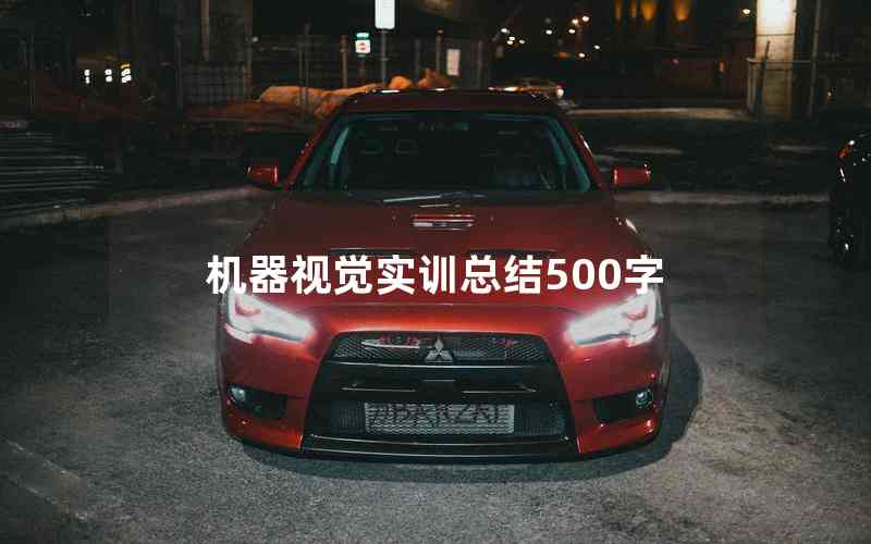 機(jī)器視覺實訓(xùn)總結(jié)500字 機(jī)器視覺實訓(xùn)總結(jié)500字