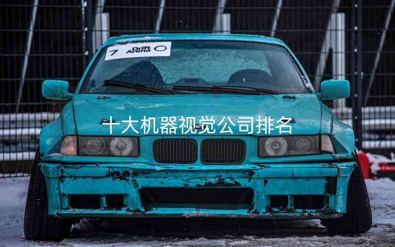 十大機器視覺公司排名 十大機器視覺公司排名
