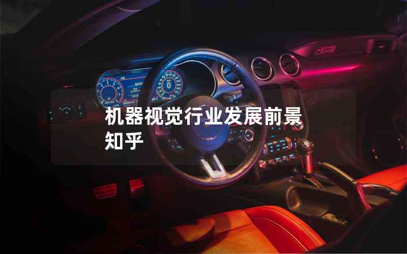 機(jī)器視覺行業(yè)發(fā)展前景 知乎 機(jī)器視覺行業(yè)發(fā)展前景 知乎