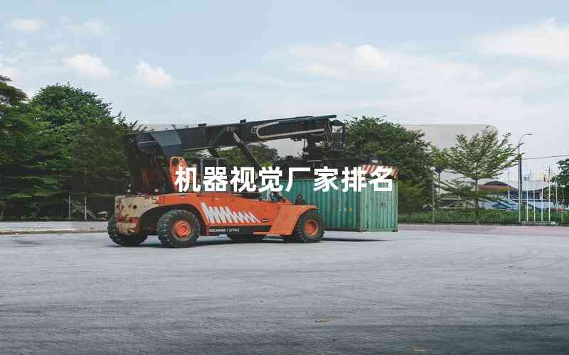 機器視覺廠家排名 機器視覺廠家排名