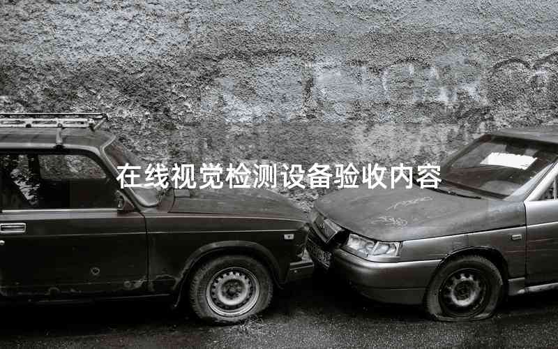 在線視覺檢測設(shè)備驗收內(nèi)容 在線視覺檢測設(shè)備驗收內(nèi)容