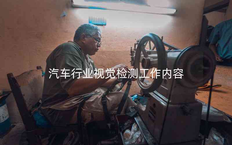 汽車行業(yè)視覺檢測(cè)工作內(nèi)容 汽車行業(yè)視覺檢測(cè)工作內(nèi)容