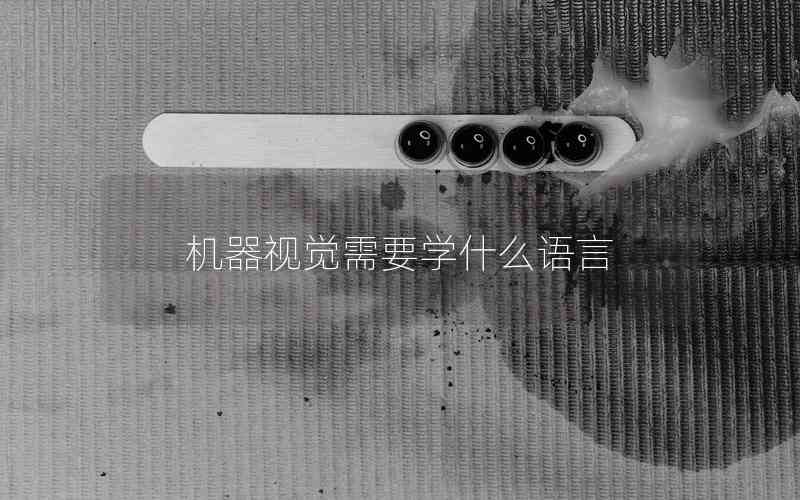 機器視覺需要學(xué)什么語言 機器視覺需要學(xué)什么語言