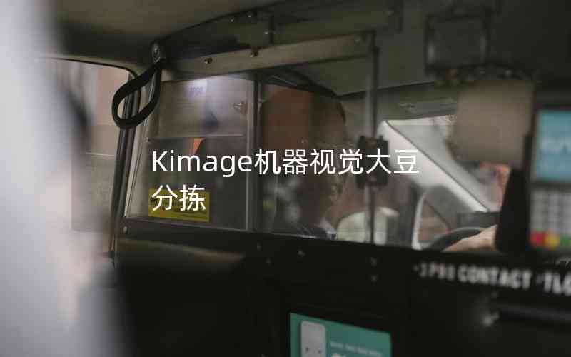 Kimage機(jī)器視覺大豆分揀 Kimage機(jī)器視覺大豆分揀