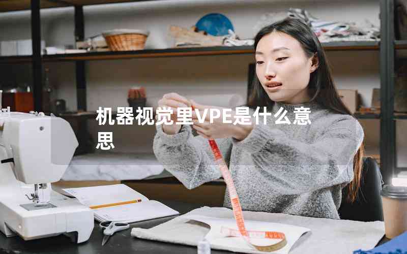機器視覺里VPE是什么意思 機器視覺里VPE是什么意思
