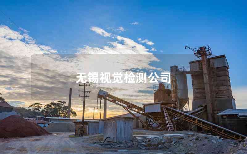 無錫視覺檢測公司 無錫視覺檢測公司