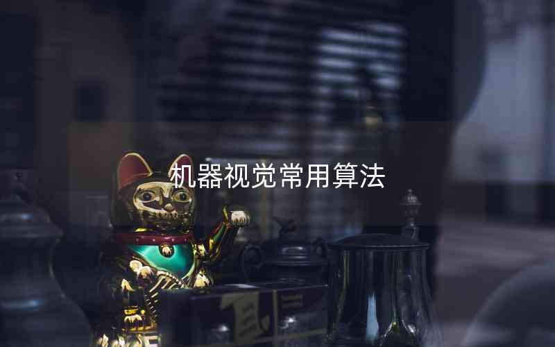 機(jī)器視覺常用算法 機(jī)器視覺常用算法
