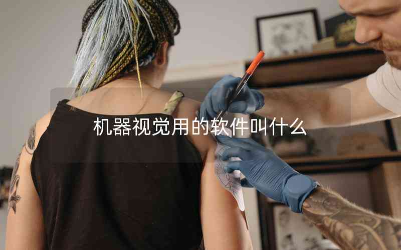 機器視覺用的軟件叫什么 機器視覺用的軟件叫什么