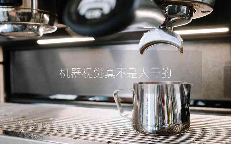 機器視覺真不是人干的 機器視覺真不是人干的