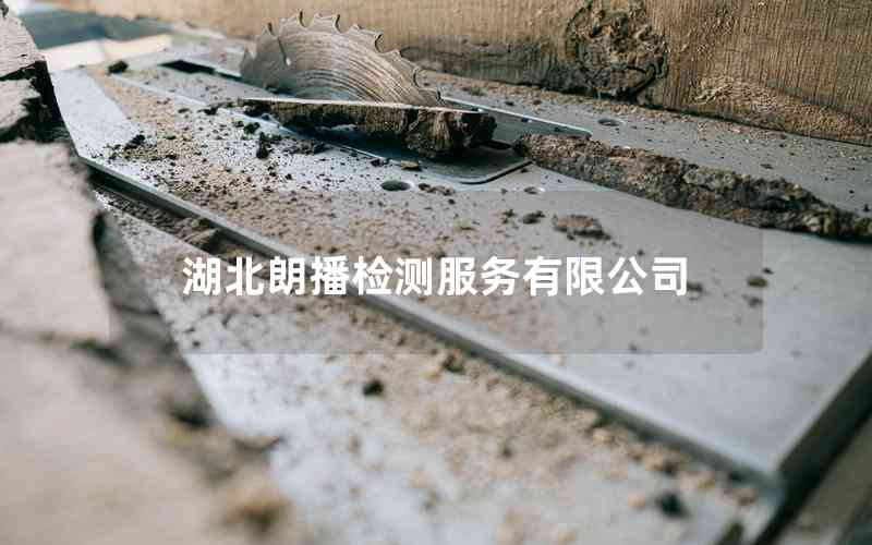 湖北朗播檢測(cè)服務(wù)有限公司 湖北朗播檢測(cè)服務(wù)有限公司