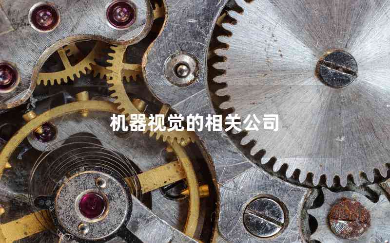 機(jī)器視覺(jué)的相關(guān)公司 機(jī)器視覺(jué)的相關(guān)公司