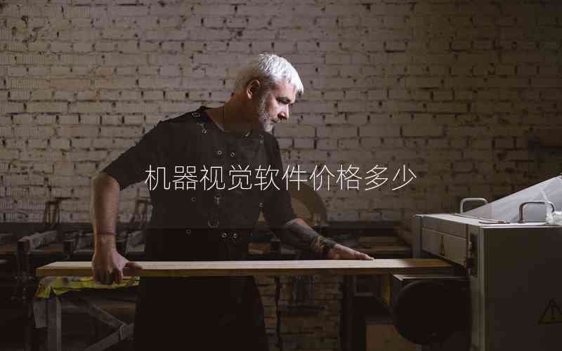 機(jī)器視覺軟件價格多少 機(jī)器視覺軟件價格多少