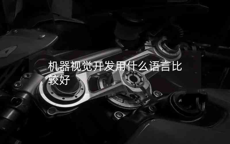 機(jī)器視覺開發(fā)用什么語言比較好 機(jī)器視覺開發(fā)用什么語言比較好