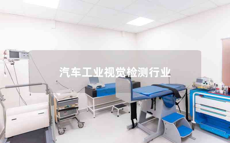 汽車工業(yè)視覺檢測行業(yè) 汽車工業(yè)視覺檢測行業(yè)