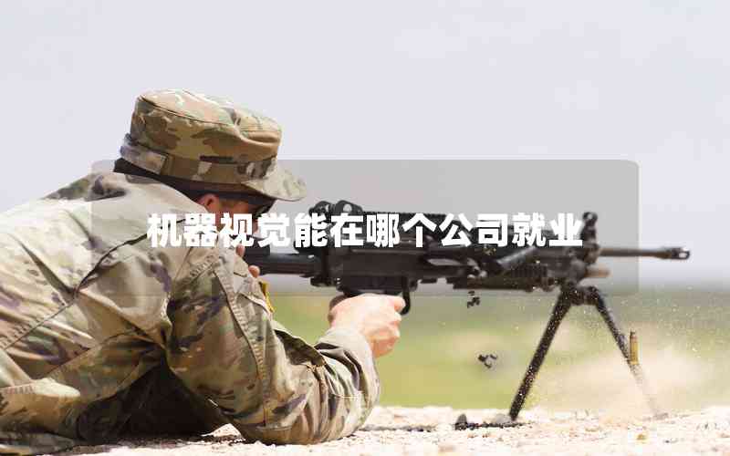 機器視覺能在哪個公司就業(yè) 機器視覺能在哪個公司就業(yè)